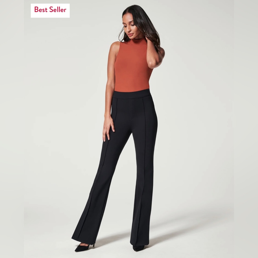 SPANX The Perfect Pant, Hi-Rise Flare Black